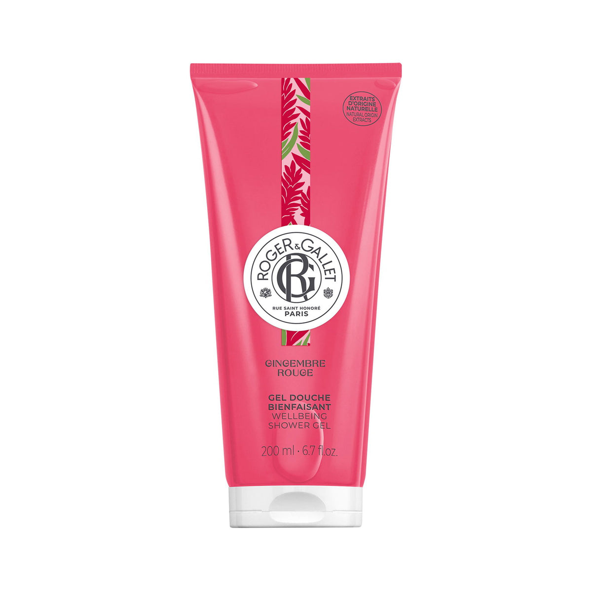 Roger & Gallet Gingembre Rouge velværebrusegel 200 ml
