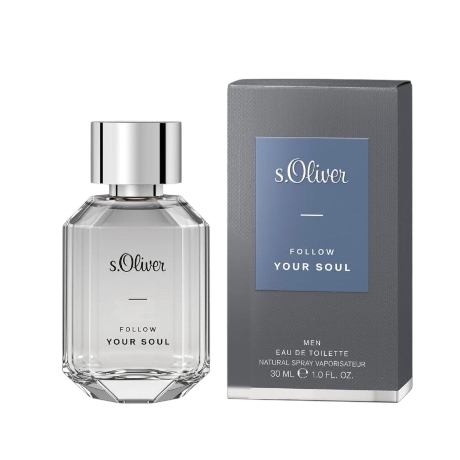 S. Oliver, Follow Your Soul, Eau De Toilette, For Men, 30 ml