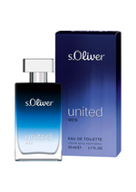 S. Oliver, United, Eau De Toilette, For Men, 50 ml