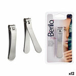Negleklipper Berilo Silver Metal (12 enheder) produktemballage