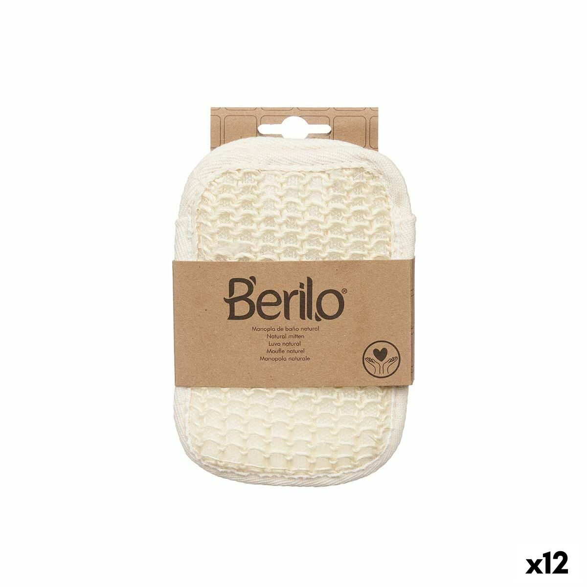 Eksfolierende Mitt Berilo Hvid Beige (12 enheder) produktemballage