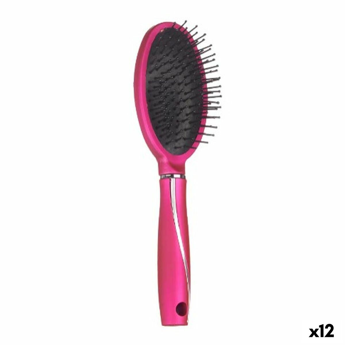 Børste Berilo Fuchsia silikoneplast (12 enheder) produktemballage