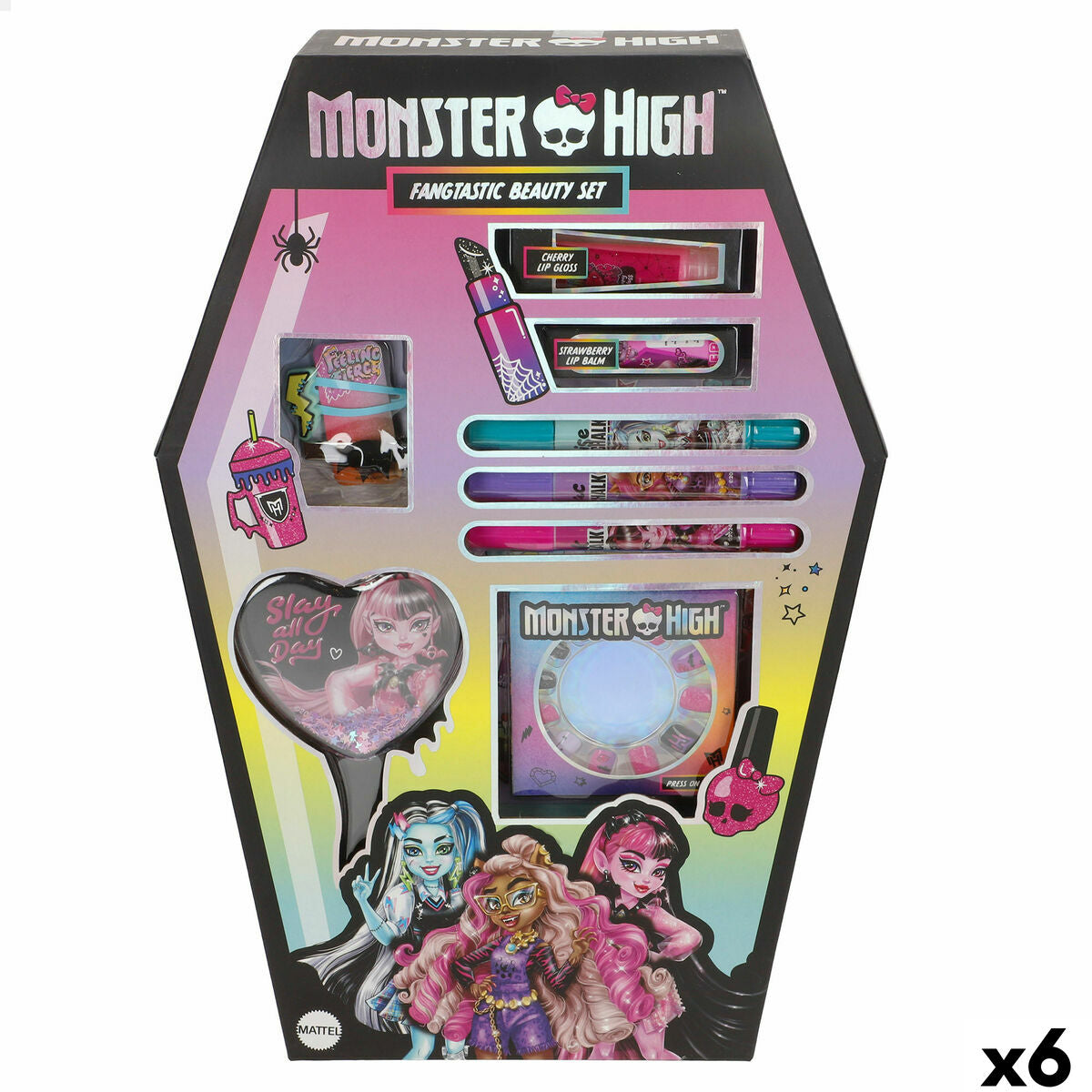 Beauty Kit Monster High (6 enheder) produktemballage