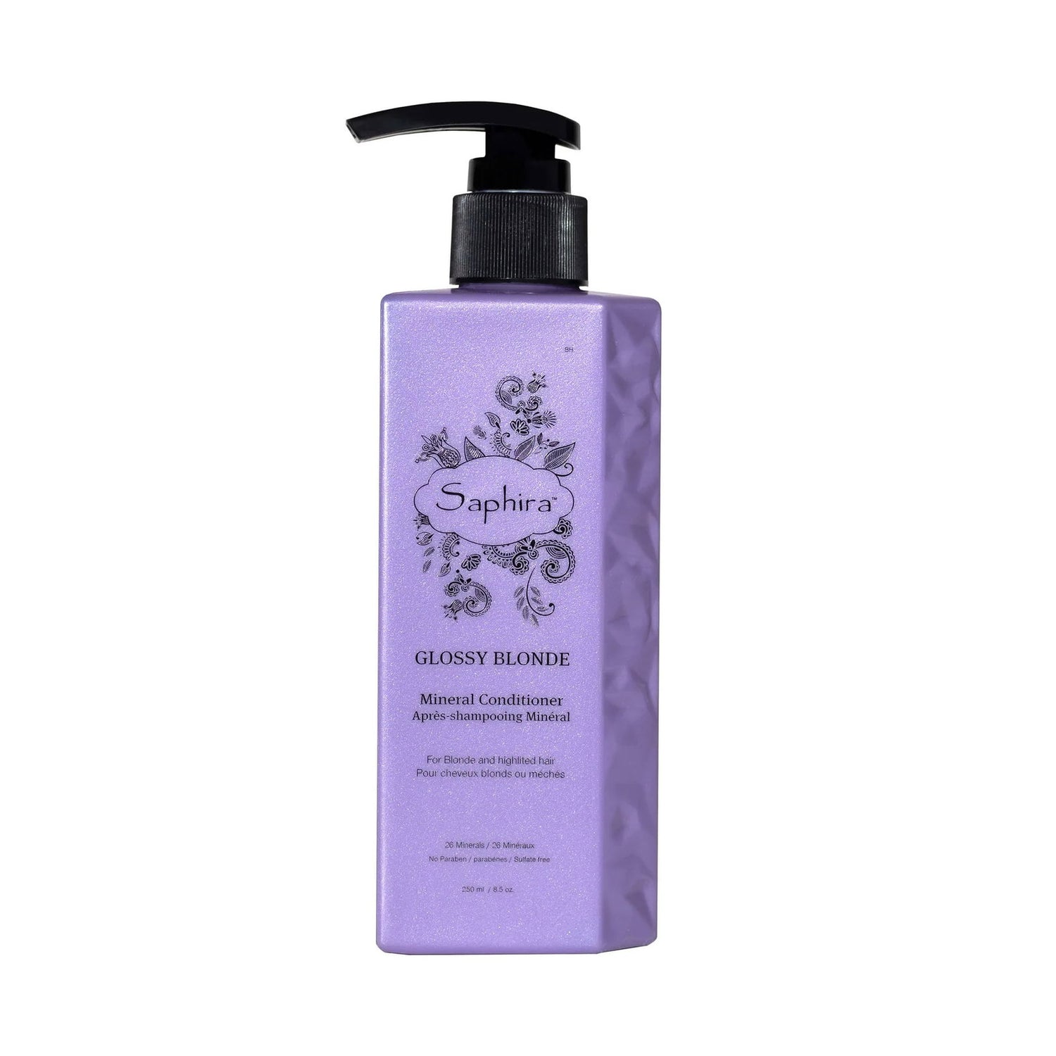 Saphira, Glossy Blonde, Hair Conditioner, Hydrating & Color Protecting, 250 ml