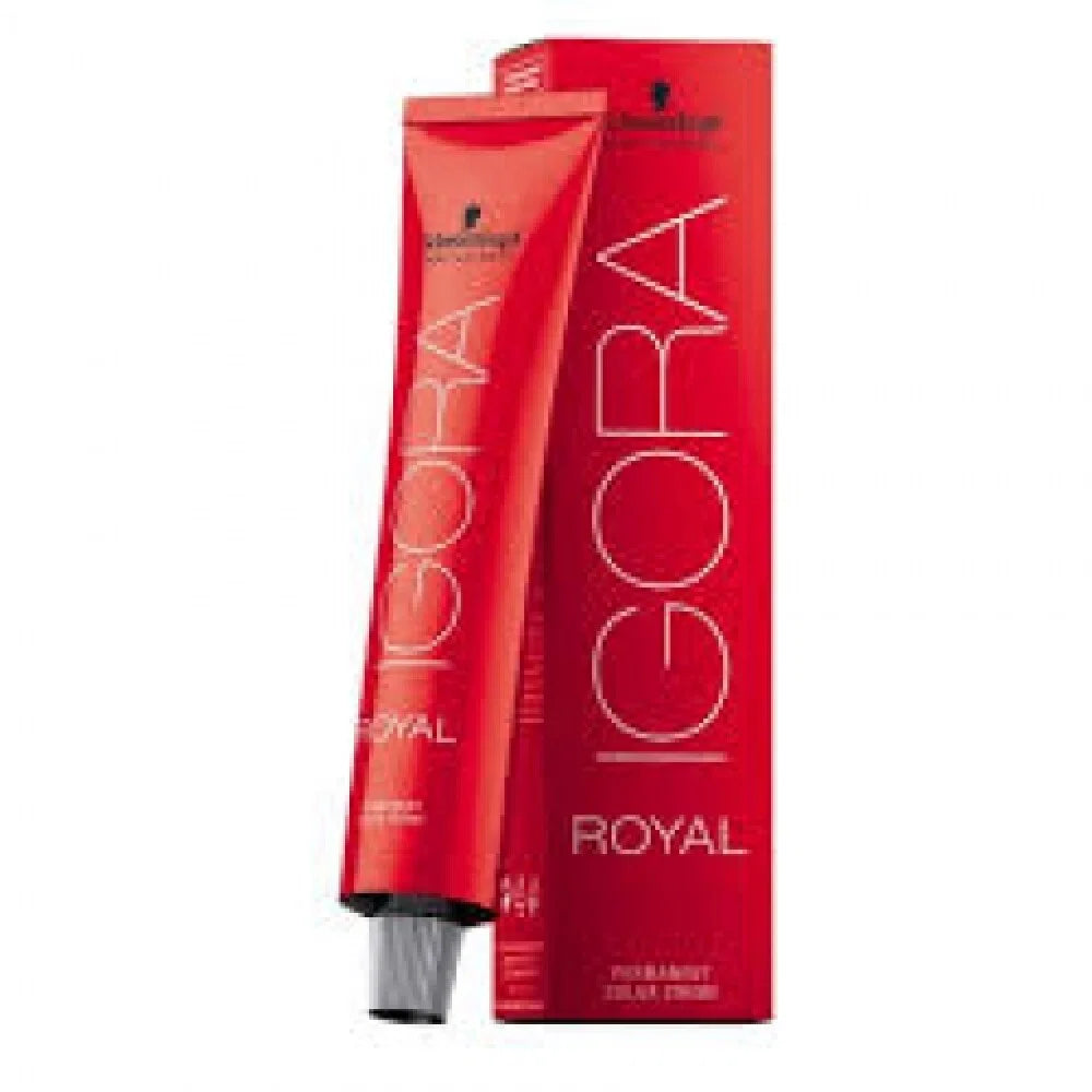 Schwarzkopf Professional, Igora Royal, Permanent Hair Dye, 9-7 Very Light Copper Blonde, 60 ml