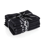 Set, Balmain, Black Bleach Proof Salon, Salon Textile Towel, 6 pcs