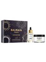 Set Balmain Professionnel: Overnight, Botanical Oils, Hair Serum, Repairing, 30 ml + Moisturizing, Hair Treatment Cream Mask, For Repairing, 200 ml