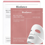 Set, Biodance, Collagen, Pore Minimizing, Sheet Mask, For Face, 4 pcs, 34 g