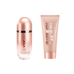 Set Carolina Herrera: 212 VIP Rose, Eau De Parfum, For Women, 80 ml + 212 VIP Rose, Moisturising, Body Lotion, 100 ml