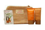 Set Clarins: Double Eye, Anti-Ageing, Eye Serum, 0.9 ml *Sample + Extra-Firming Energy, Anti-Wrinkle, Day, Cream, For Face, 15 ml + Extra-Firming, Collagen, Firming, Night, Cream, For Face, 15 ml + Clarins, GWP Textile Pouch