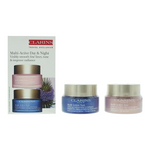 Set Clarins: Multi Active Jour, Age-Defying, Day, Cream, For Face, 50 ml + Multi Active, Hyaluronic Acid, Hydrating, Night, Cream, For Face, 50 ml