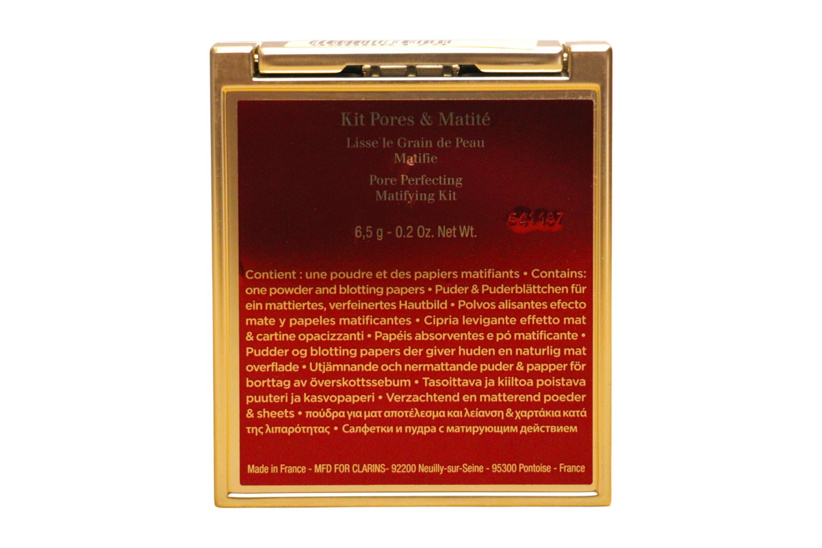 Set, Clarins, Pore Perfecting, Mattifying, Cleansing Blotting Paper