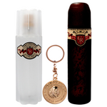 Set Cuba: Royal, Eau De Toilette, For Men, 100 ml + Royal, After-Shave Lotion, 100 ml + Cuba, Metal Keyring, Gold