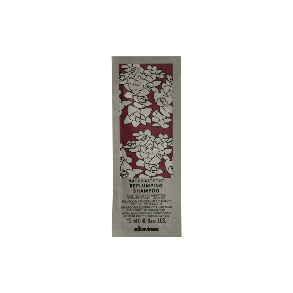 Davines Natural Tech Replumping shampoo Sample sæt 12 stk.