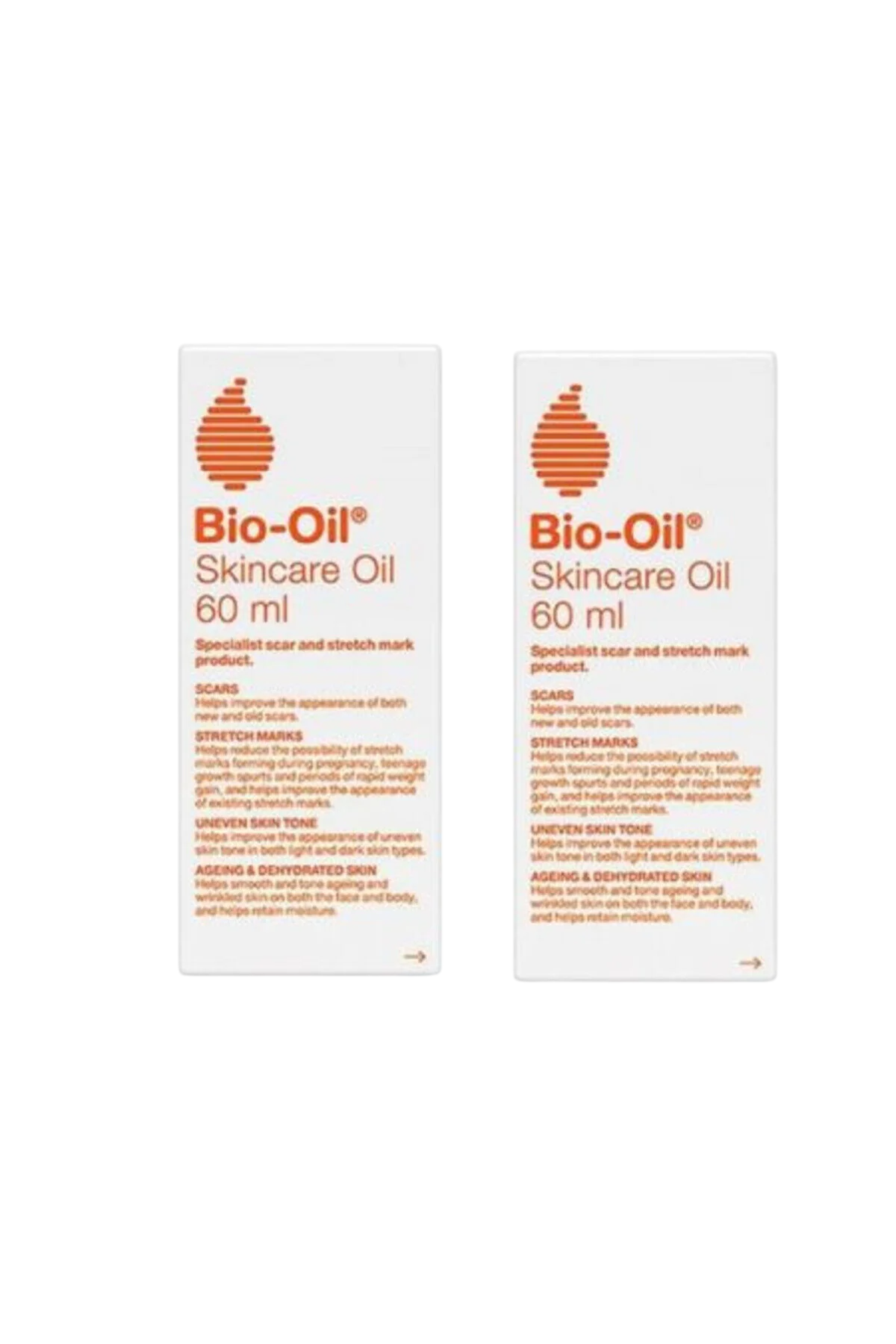 Set Duo, Bio-Oil, Bio-Oil, Anti-Marks, Body Oil, All Over The Body, 2 pcs, 60 ml