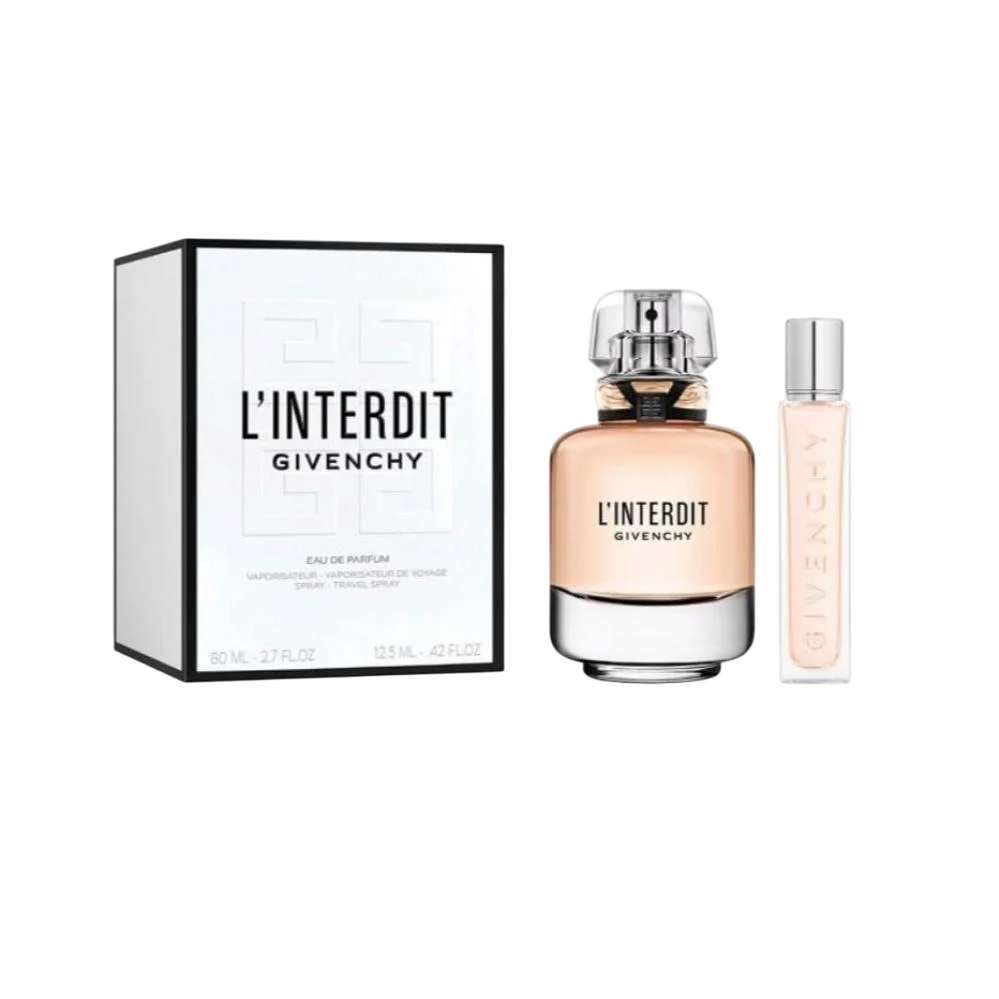 Set Givenchy: L'Interdit, Eau De Parfum, For Women, 80 ml + L'Interdit, Eau De Parfum, For Women, 12.5 ml
