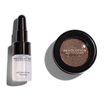 Set Makeup Revolution: Flawless Foils, Vegan, Eyeshadow Primer, 2 ml + Flawless Foils, Vegan, Eyeshadow Palette, Overcome, 2 g