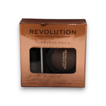 Set Makeup Revolution: Flawless Foils, Vegan, Eyeshadow Primer, 2 ml + Flawless Foils, Vegan, Eyeshadow Palette, Overcome, 2 g