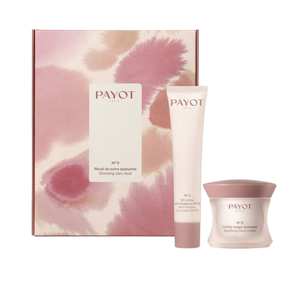 Sæt Payot: No. 2 Nuage, Beroligende, Creme, Til ansigt & hals, 50 ml + No. 2, Beskyttende, CC Cream, SPF 50, 40 ml