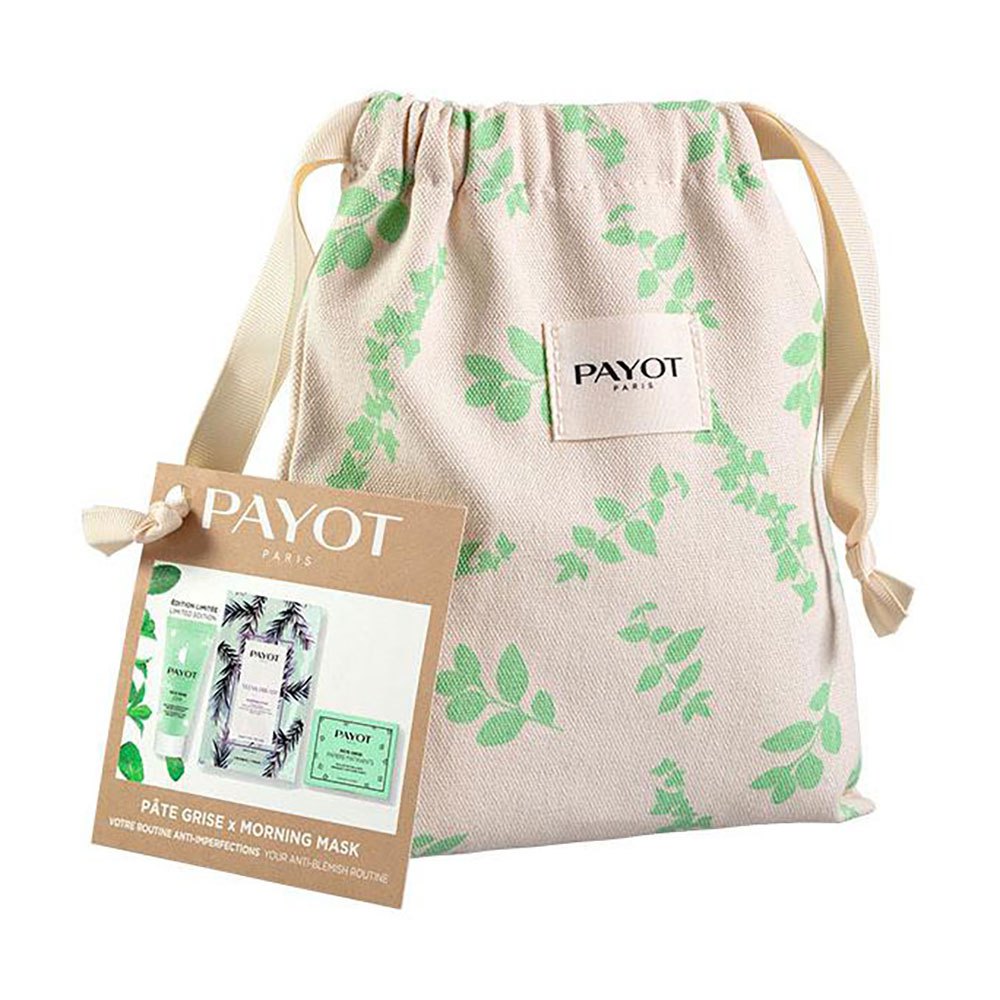 Set Payot: Pate Grise, Mattifying, Day, Gel, For Face, 30 ml + Teens Dream, White Tea Extract, Purifying, Sheet Mask, For Face, Morning, 19 g + Set, Pate Grise, Blotters, 50 pcs