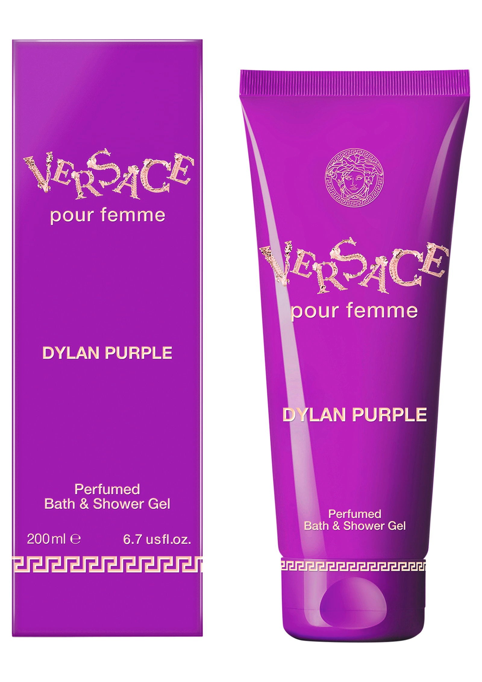 Versace, Dylan Purple, Shower Gel, For All Skin Types, 200 ml