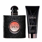 Set Yves Saint Laurent: Black Opium, Hydrating, Body Lotion, 50 ml + Black Opium, Eau De Parfum, For Women, 50 ml