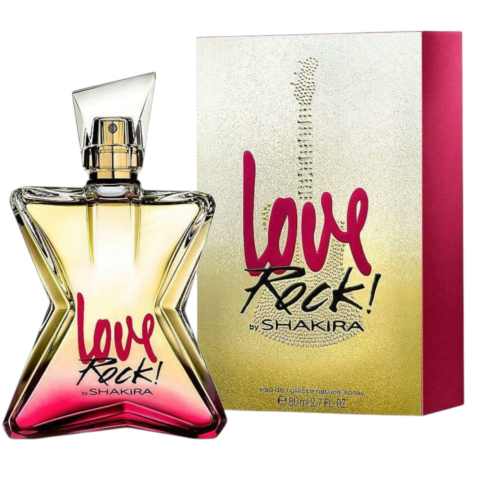 Shakira, Love Rock, Eau De Toilette, For Women, 80 ml