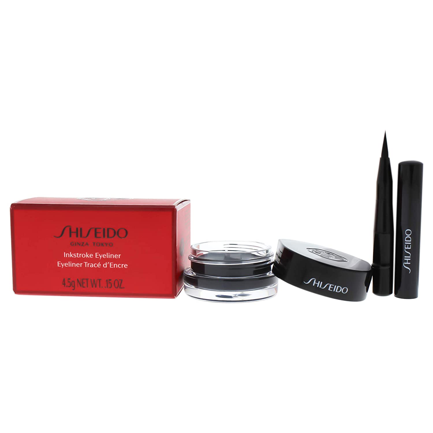 Shiseido, Inkstroke, Gel Eyeliner, Gy902, Empitsu Gray, 4.5 g
