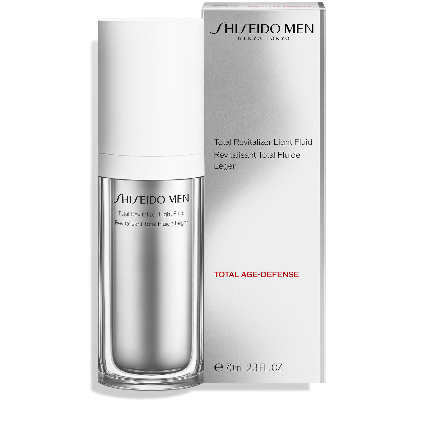 Shiseido, Men Total, Revitalising, Fluid, For Face, 70 ml