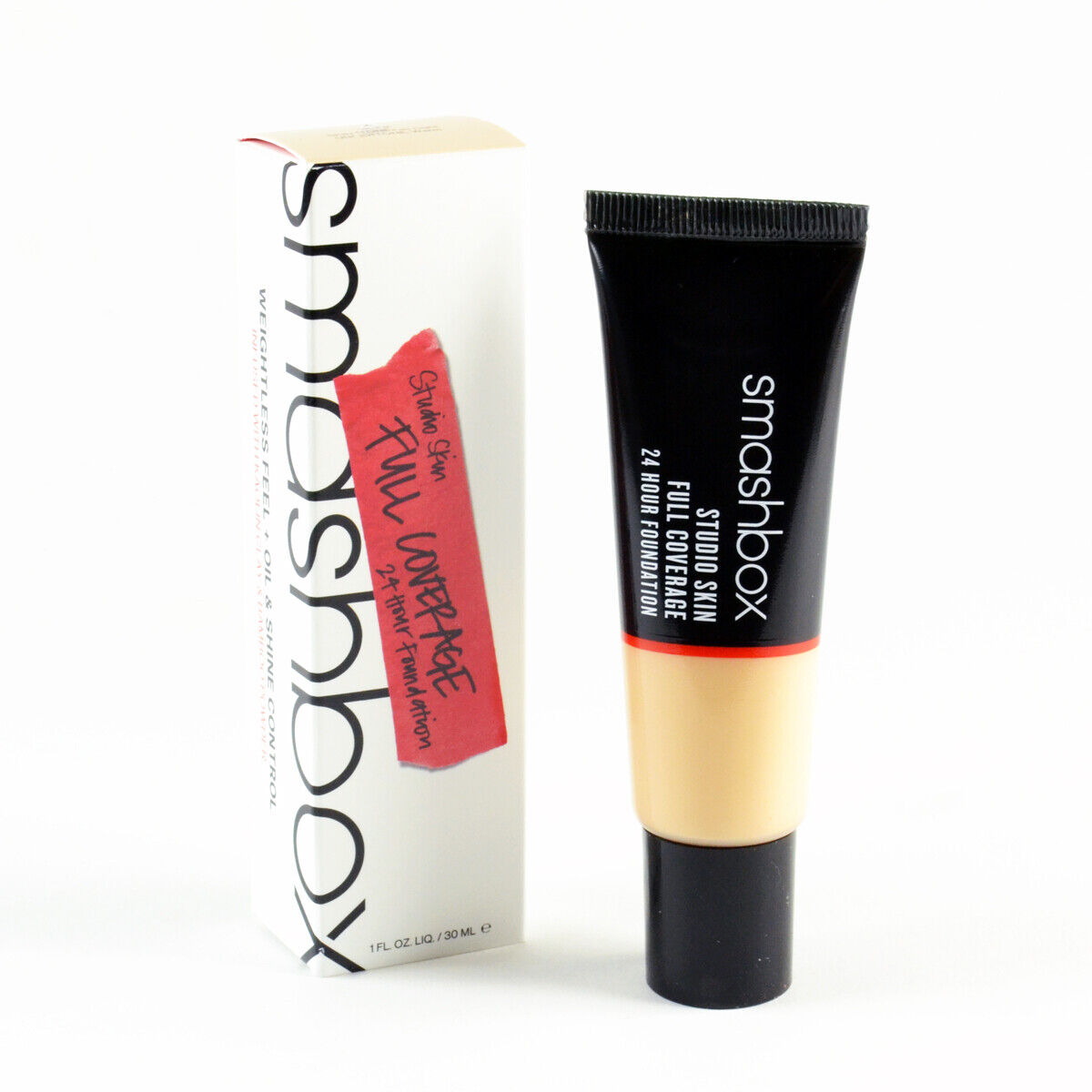 Smashbox, Studio Skin, High Cover, Liquid Foundation, 1.15, Fair-Light Warm & Peachy, 30 ml