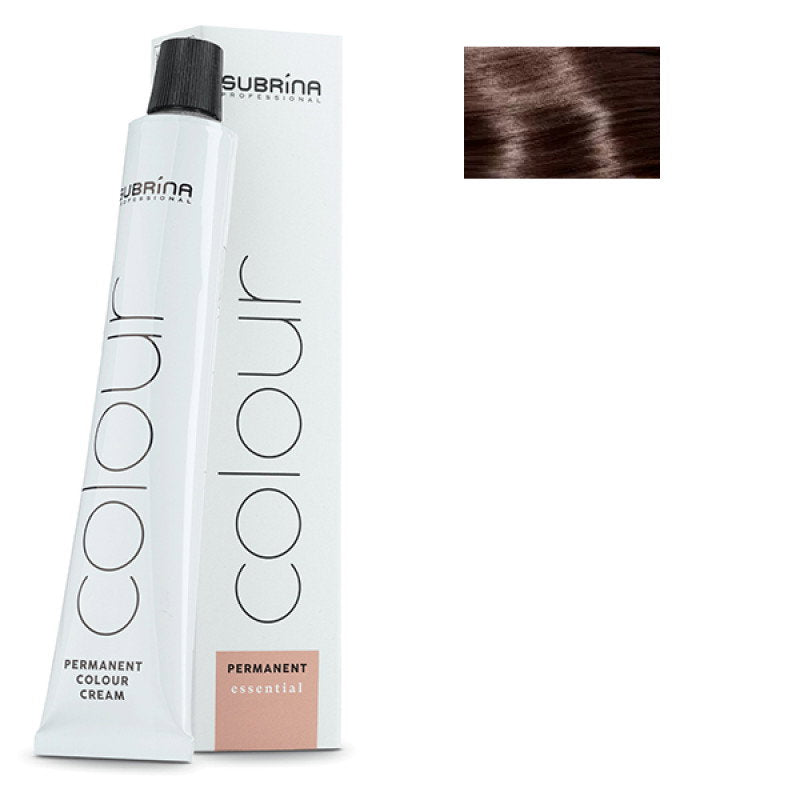 Subrina Professional, Essential Colour, Permanent Hair Dye, 5/77 Chestnut Light Intensive Chestnut, 100 ml