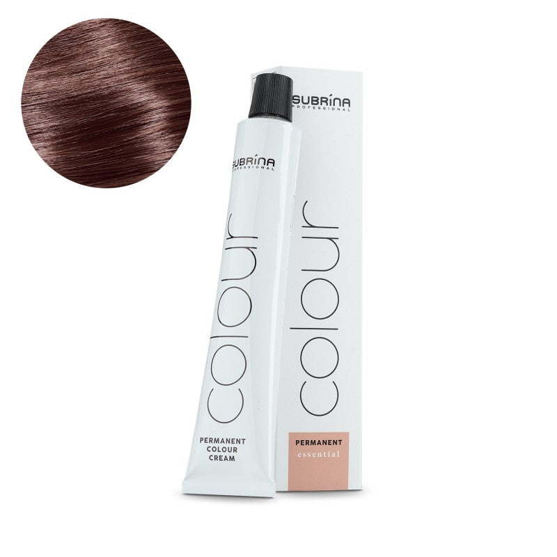 Subrina Professional, Essential Colour, Permanent Hair Dye, 6/77 Intensive Dark Chestnut Blonde, 100 ml