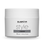 Subrina Professional, Style Finish, Hair Styling Wax, Shiny Finish, Flexible Hold, 100 ml