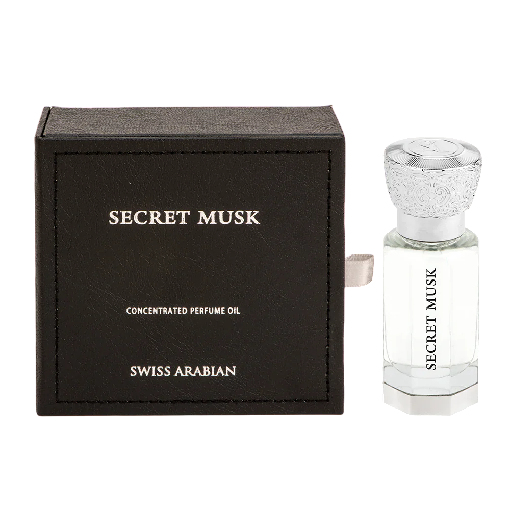 Swiss Arabian, Secret Musk, Perfume Oil, Unisex, 12 ml