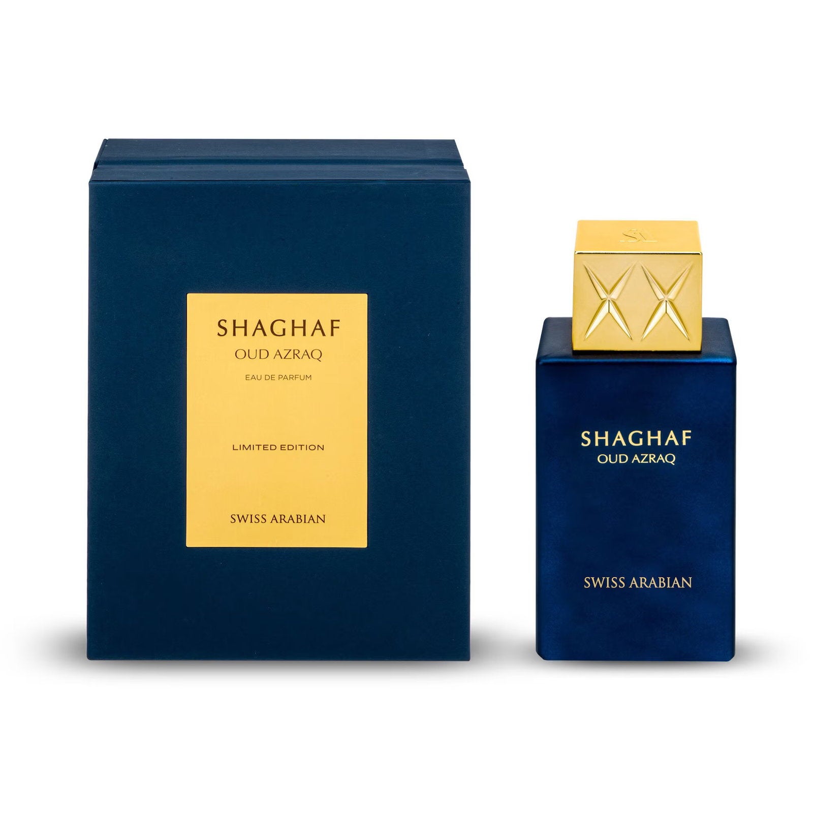 Swiss Arabian, Shaghaf Oud Azraq, Eau De Parfum, Unisex, 75 ml