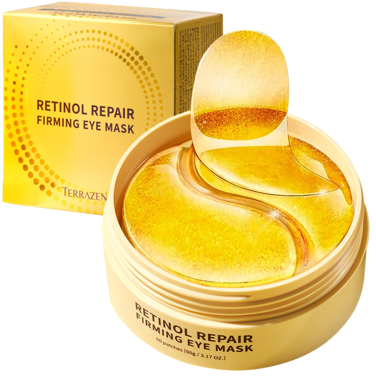 Terrazen, Retinol Repair, Firming, Eye Cream Mask, 60 pcs pcs