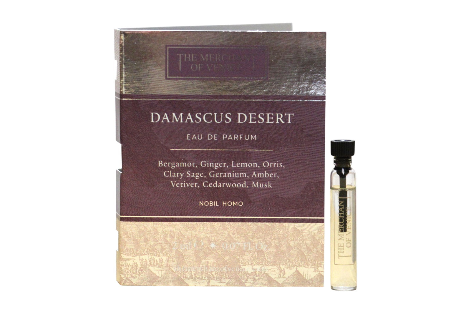 The Merchant Of Venice, Damascus Desert, Eau De Parfum, For Men, 2 ml *Vial