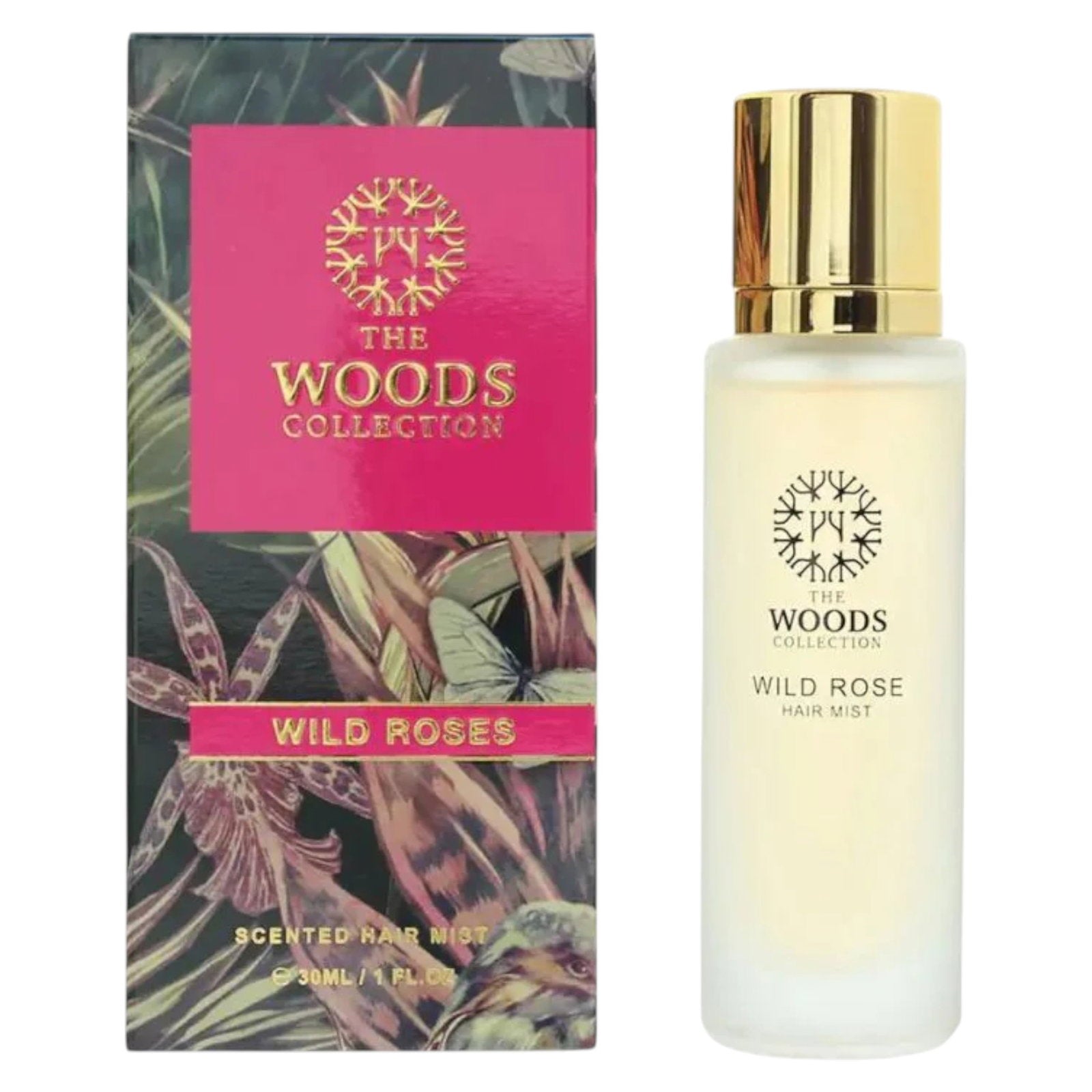 The Woods Collection, Wild Roses, Hair Scented Mist, For Women, Vetiver, 30 ml