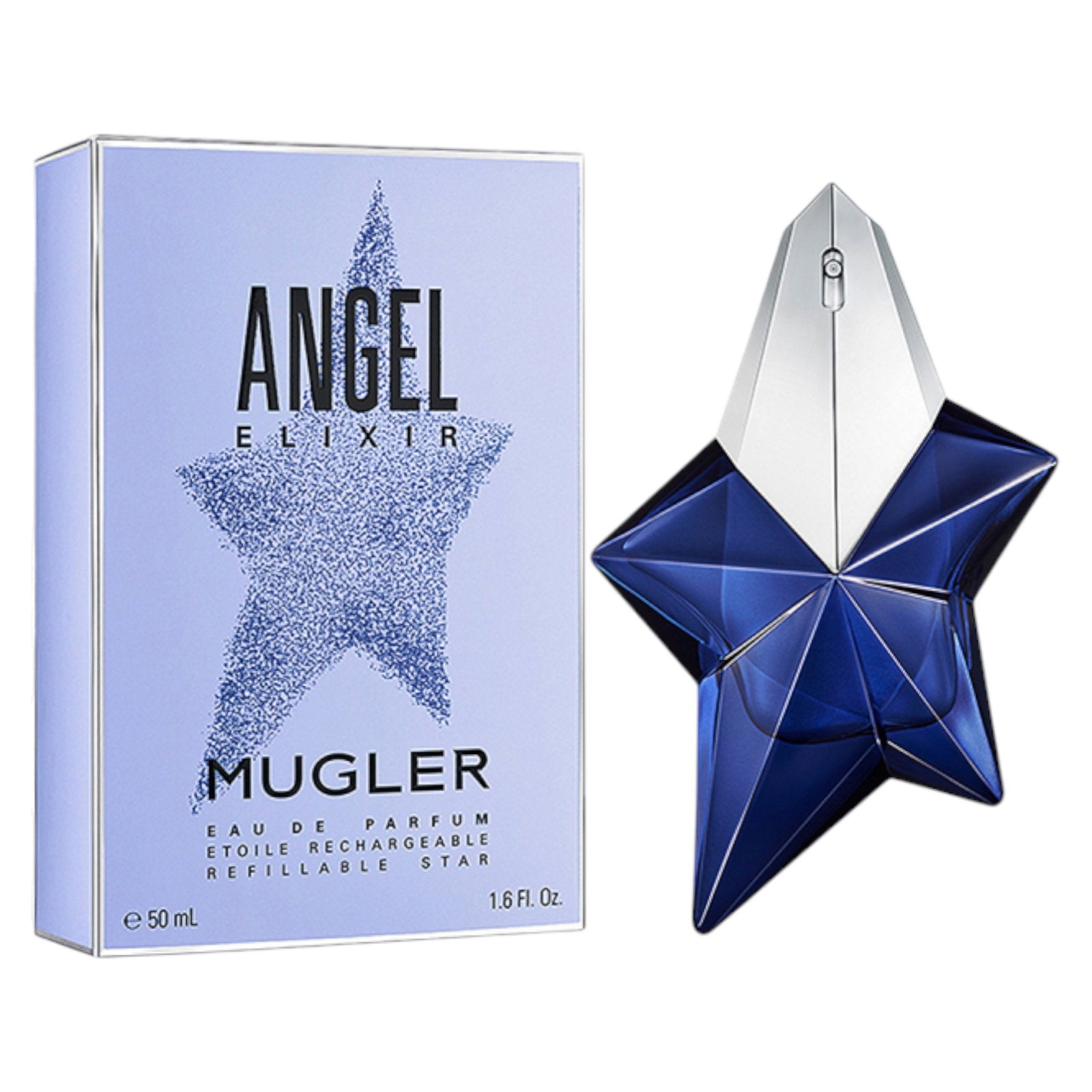 Thierry Mugler, Angel Elixir, Eau De Parfum, For Women, Refillable, 50 ml