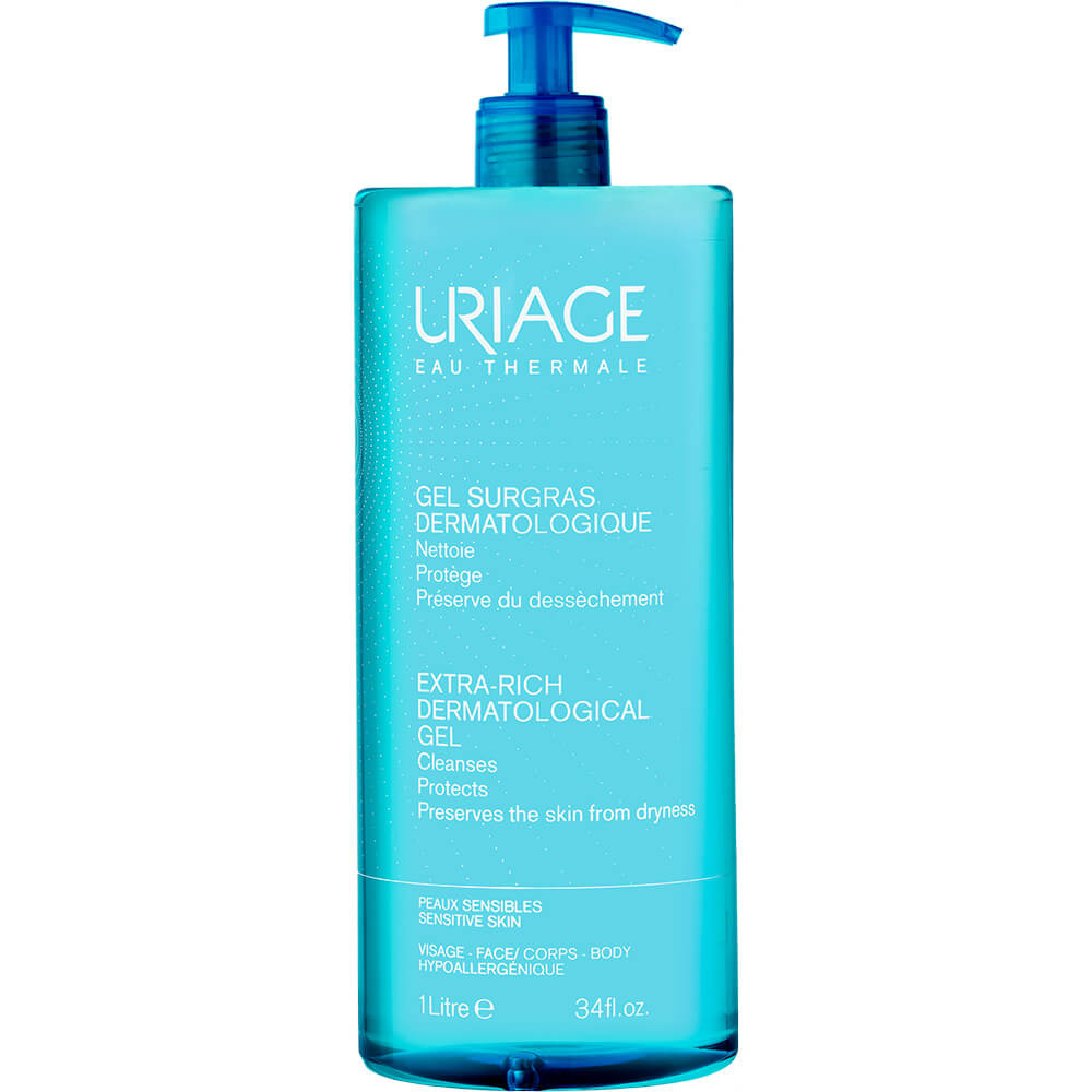 Uriage, Eau Thermale Surgras, Cleansing Gel, 1000 ml