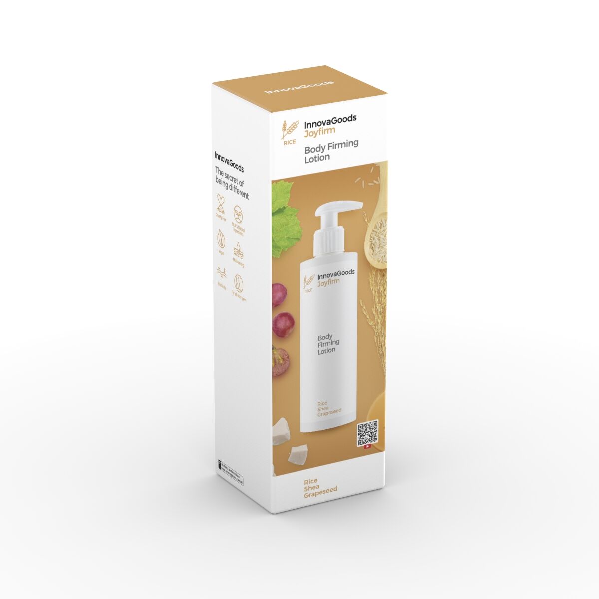 Firming Body Lotion Rice Joyfirm InnovaGoods 250 ml hudplejeemballage