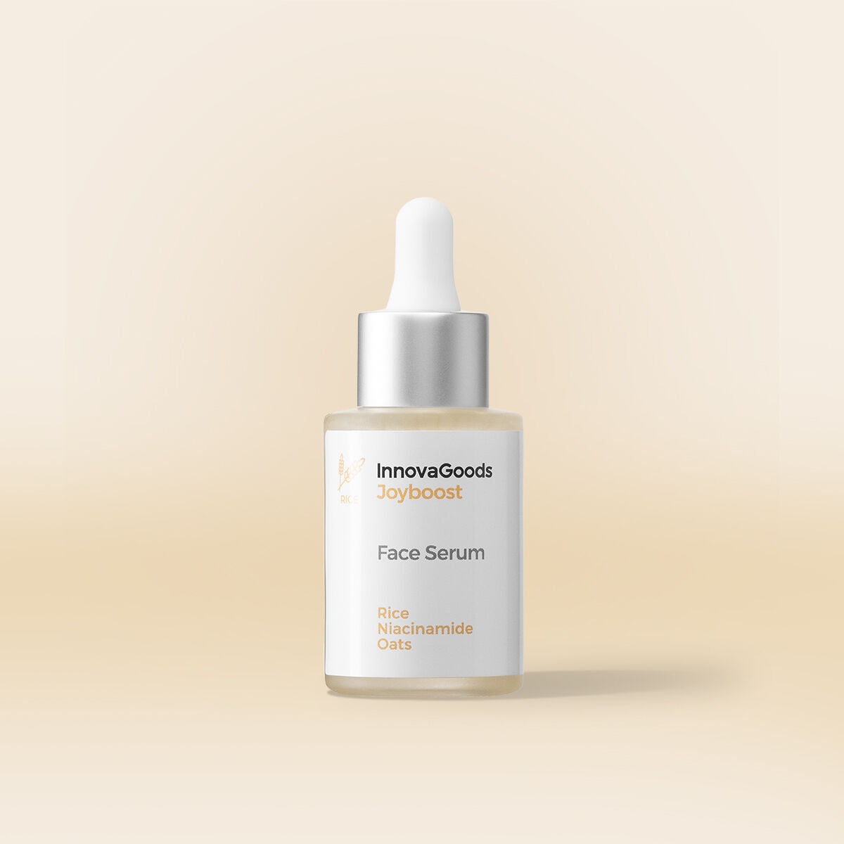 Facial Serum Rice Joyboost InnovaGoods 30 ml serumflaske