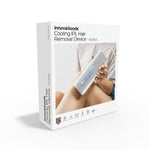 Pulsed Light Hair Remover med kølefunktion og tilbehør Kulepil InnovaGoods produktemballage