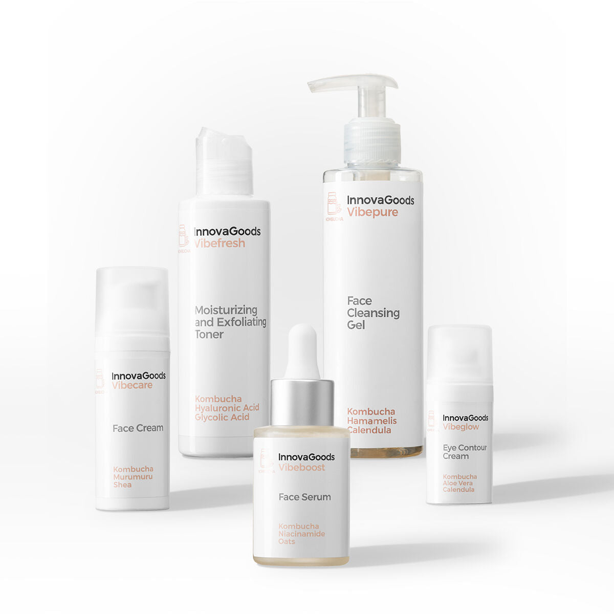 Face Rutine Pack Kombucha InnovaGoods for Women produktemballage