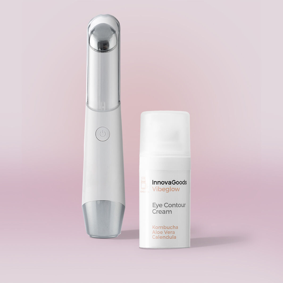 Triple Action Under-Eye Bag Reduction Care Pack Kombucha InnovaGoods produktemballage