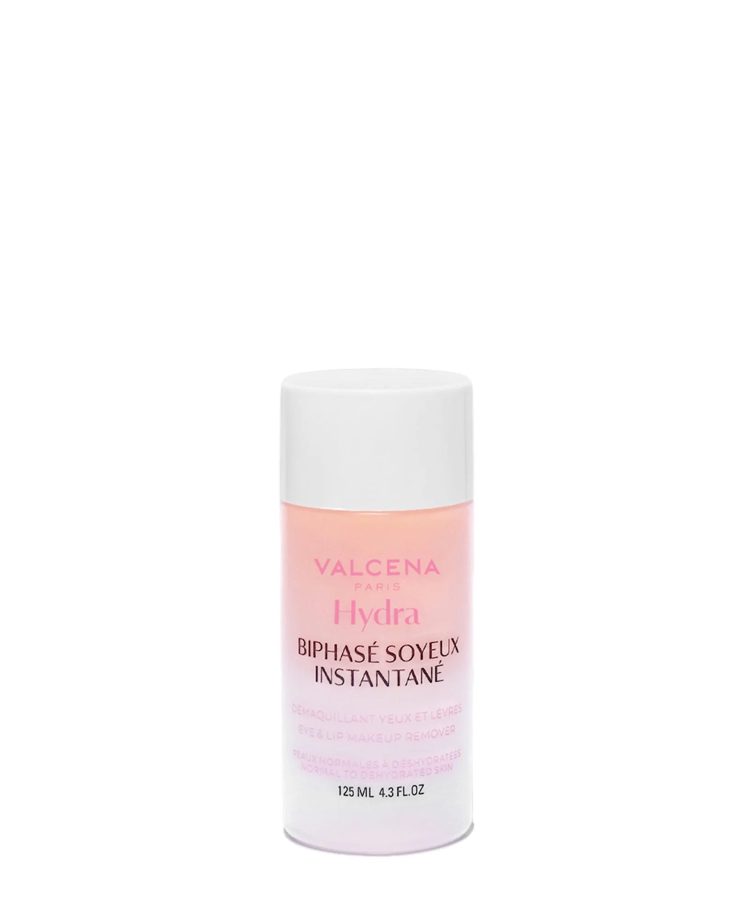 Valcena, Biphase Soyeux Instantane, Makeup Remover Lotion, 125 ml
