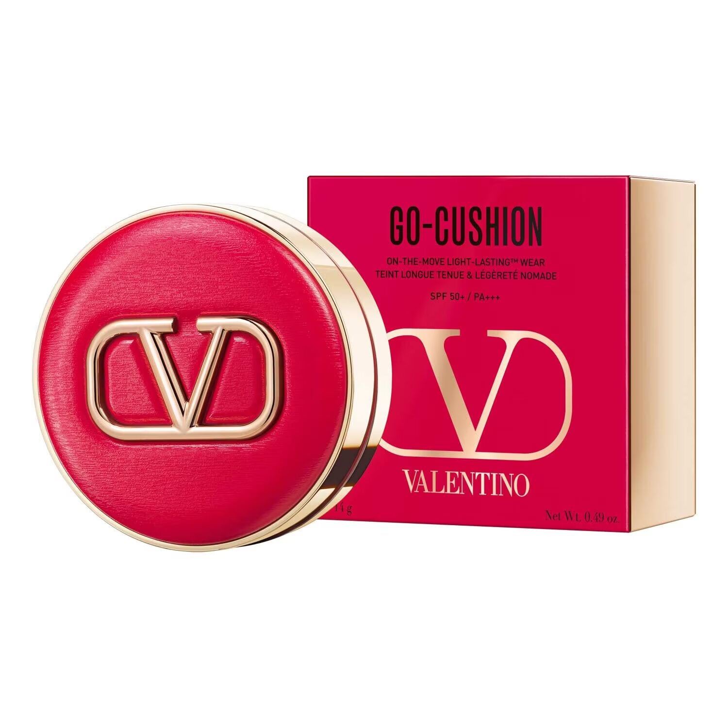 Valentino, Go Cushion, Compact Foundation, LIGR2, SPF 50, Refillable, 14 g