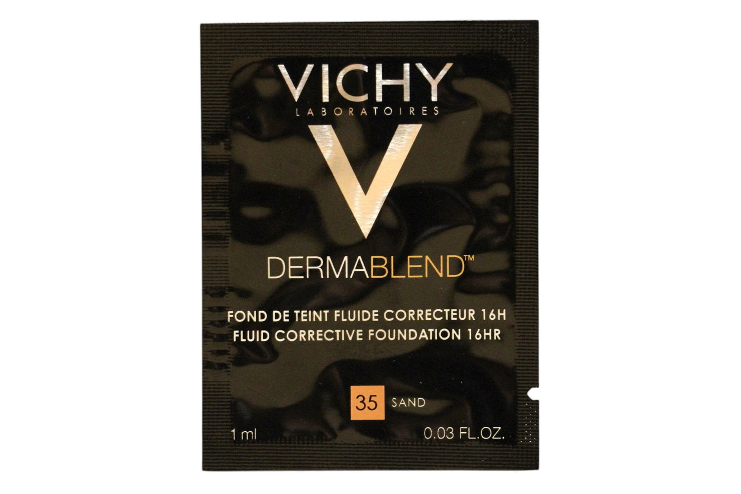 Vichy, DERMABLEND, Hydrating, Liquid Foundation, 35, Sand, 1 ml *Sample