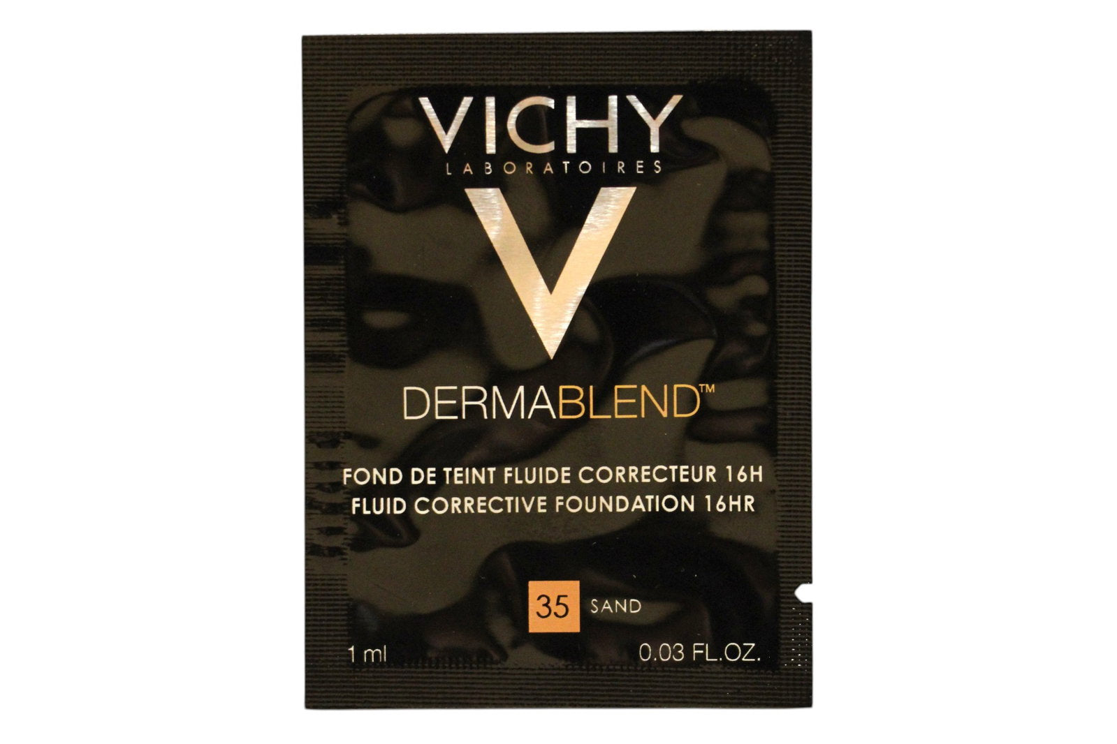 Vichy, DERMABLEND, Hydrating, Liquid Foundation, 35, Sand, 1 ml *Sample