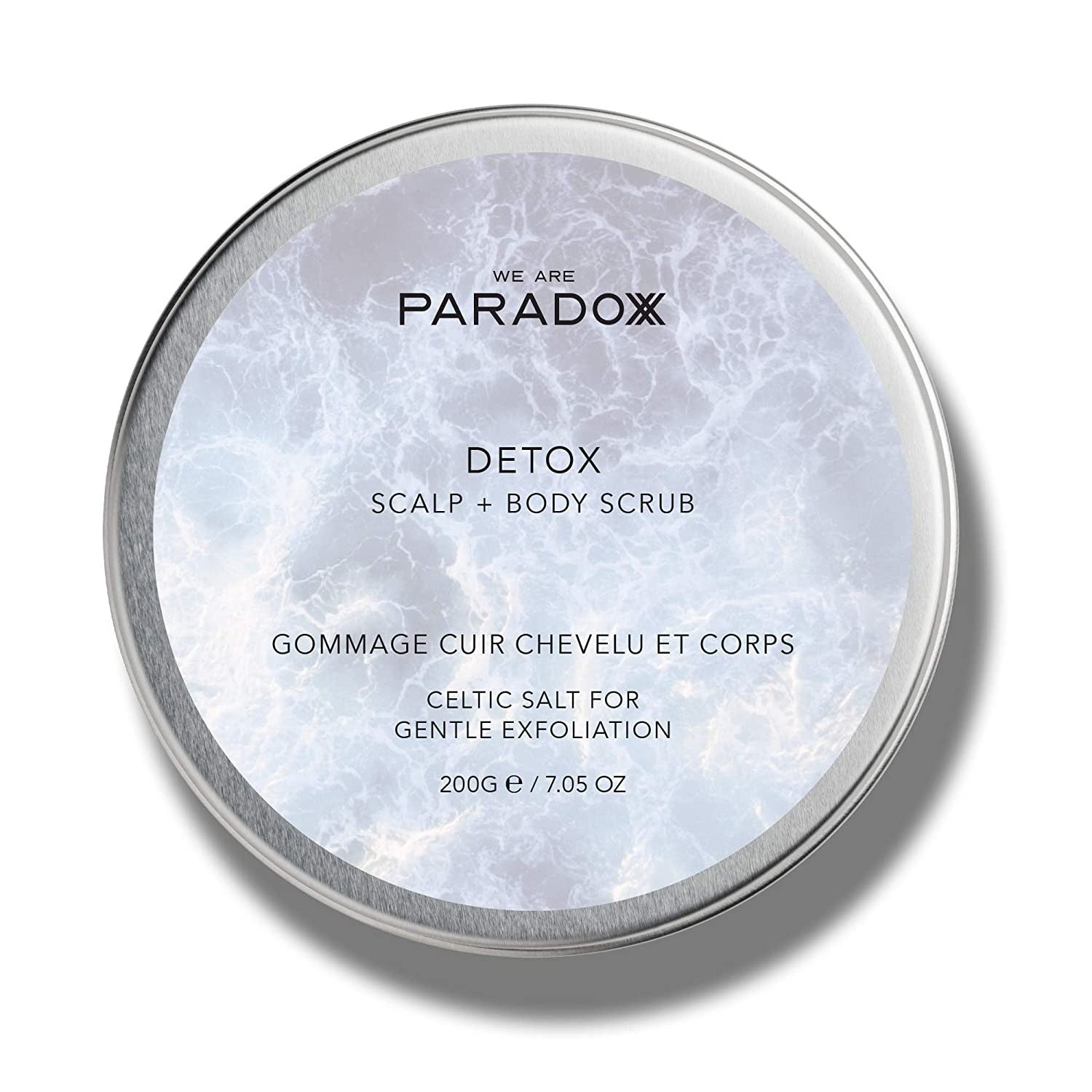 We are Paradoxx, Detox, Celtic Salt, Exfoliating, Body Scrub, 200 g